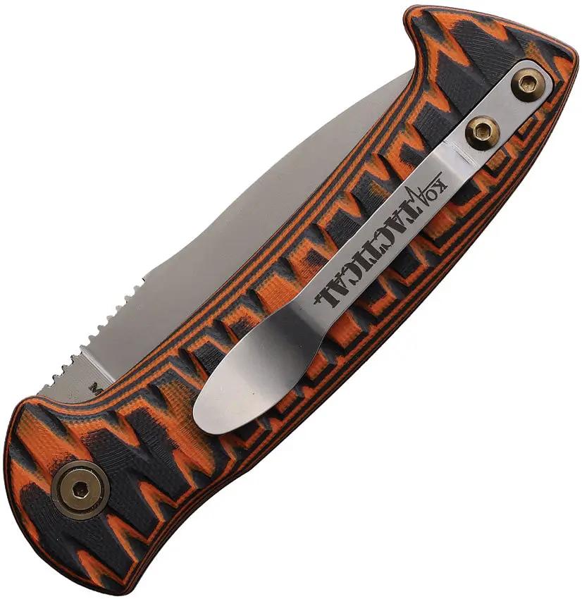 Knives Of Alaska Auto Strike Force Button Lock 00918FG - Automatic Opening MagnaCut Blade Bead Blast G10 Handle by Knives Of Alaska