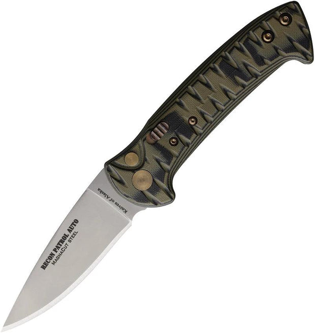 Knives Of Alaska Auto Recon Patrol Button Lock 00919FG by Knives Of Alaska
