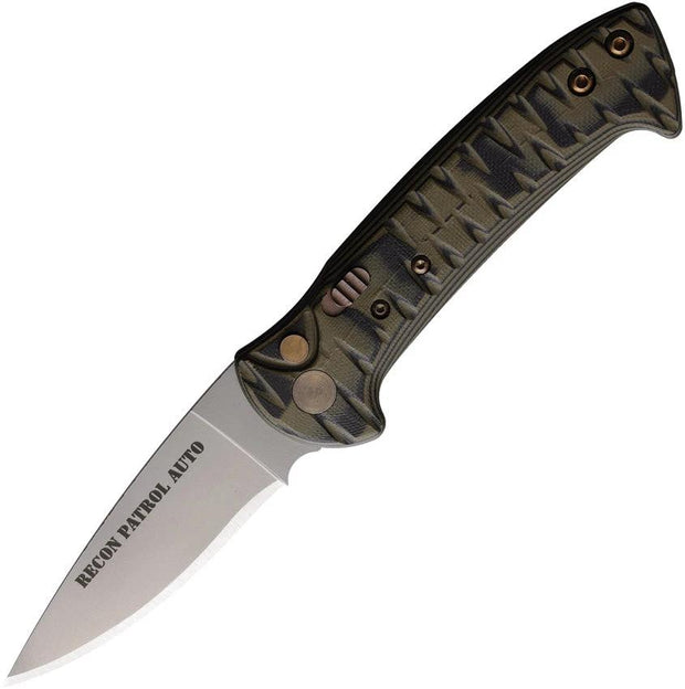 Knives Of Alaska Auto Recon Patrol Button Lock 00920FG by Knives Of Alaska