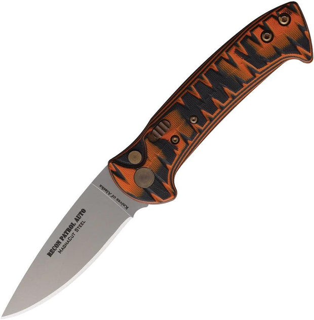 Knives Of Alaska Auto Recon Patrol Button Lock 00924FG by Knives Of Alaska