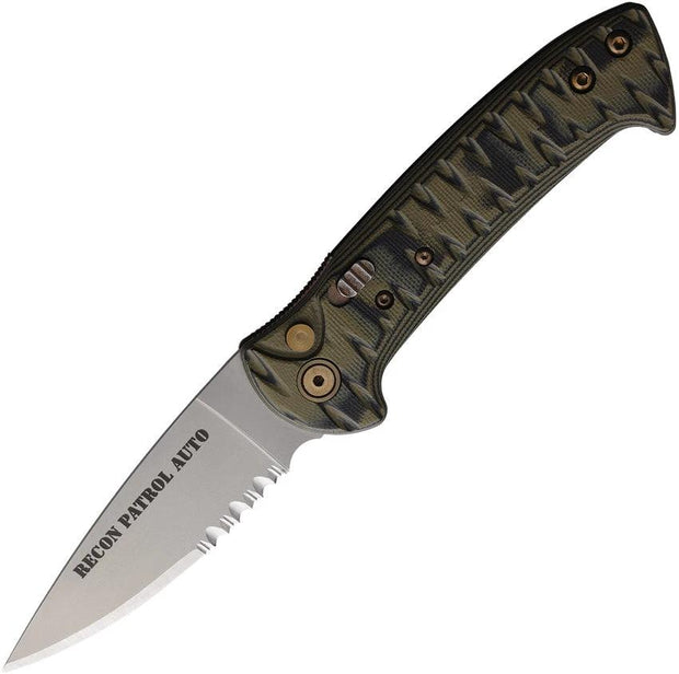 Knives Of Alaska Auto Recon Patrol Button Lock 00930FG by Knives Of Alaska