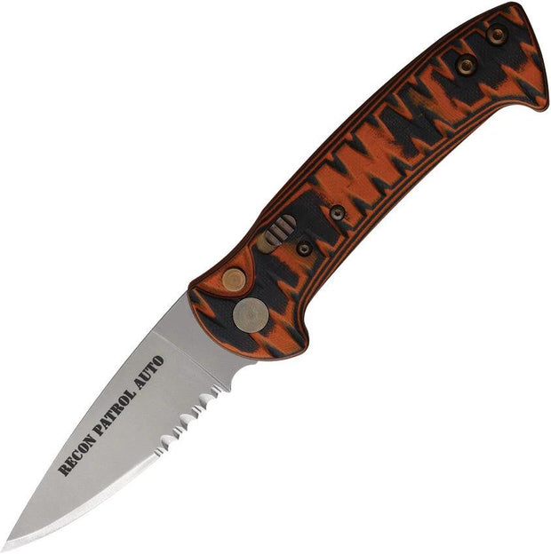 Knives Of Alaska Auto Recon Patrol Button Lock 00932FG by Knives Of Alaska