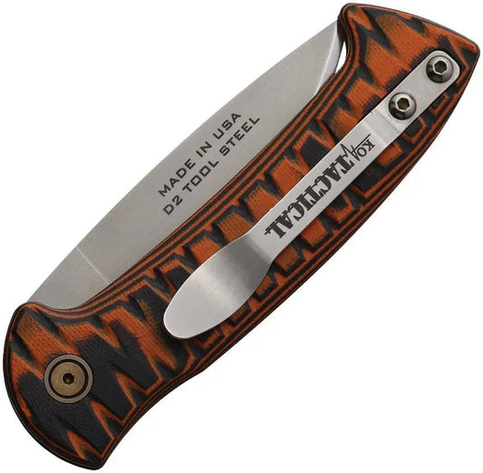 Knives Of Alaska Auto Recon Patrol Button Lock - Automatic Opening Folding Knife With D2 Tool Steel Blade by Knives Of Alaska