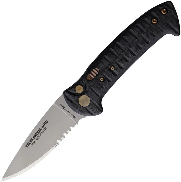 Knives Of Alaska Auto Recon Patrol Button Lock 00937FG by Knives Of Alaska