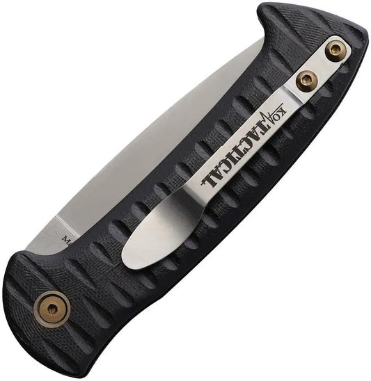 Knives Of Alaska Auto Recon Patrol Button Lock - Assisted Opening Partially Serrated MagnaCut Blade Black G10 by Knives Of Alaska