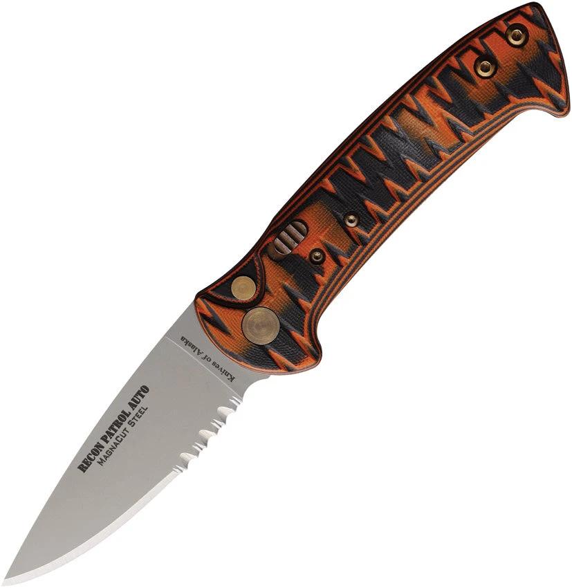 Knives Of Alaska Auto Recon Patrol Button Lock 00938FG by Knives Of Alaska
