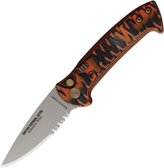 Knives Of Alaska Auto Recon Patrol Button Lock 00938FG by Knives Of Alaska