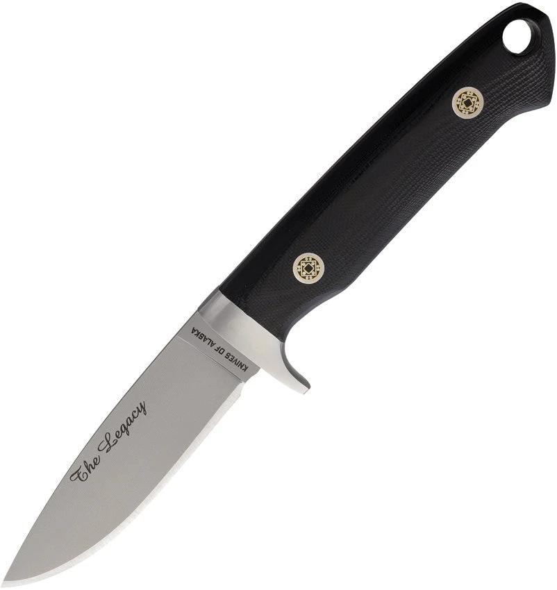 Knives Of Alaska Legacy Fixed Blade Black G10 00951FG by Knives Of Alaska