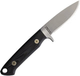 Knives Of Alaska Legacy Fixed Blade - Bead Blast D2 Tool Steel Blade With Black G10 Handle by Knives Of Alaska