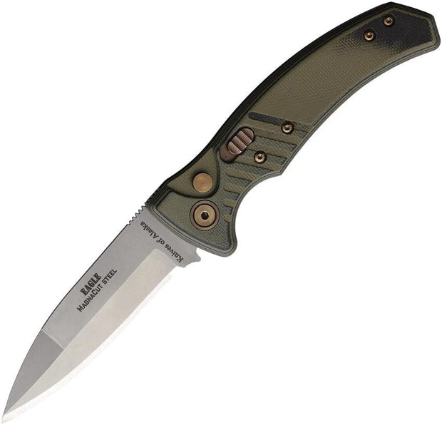 Knives Of Alaska Auto Eagle Button Lock OD 00956FG by Knives Of Alaska