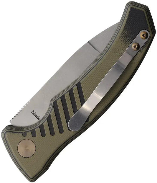 Knives Of Alaska Auto Eagle Button Lock OD 00956FG - Automatic Opening EDC Knife With MagnaCut Blade by Knives Of Alaska