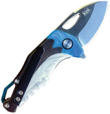 KOI Knives Blue Wren Linerlock KOI-009-WREN by KOI Knives