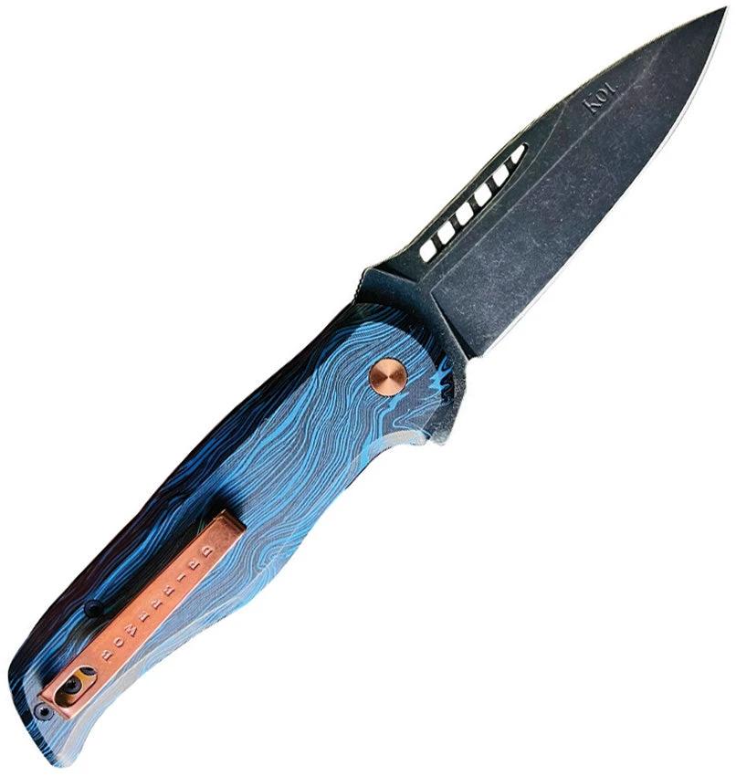 KOI Knives Bowerbird Male Linerlock KOI-012-BOWE by KOI Knives