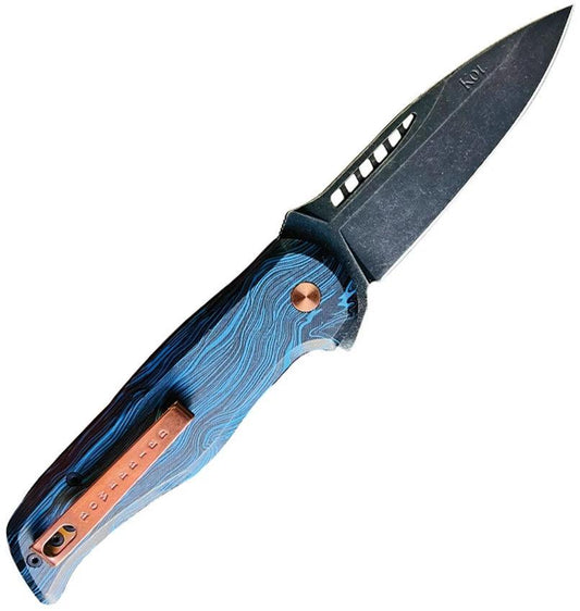 KOI Knives Bowerbird Male Linerlock KOI-012-BOWE by KOI Knives