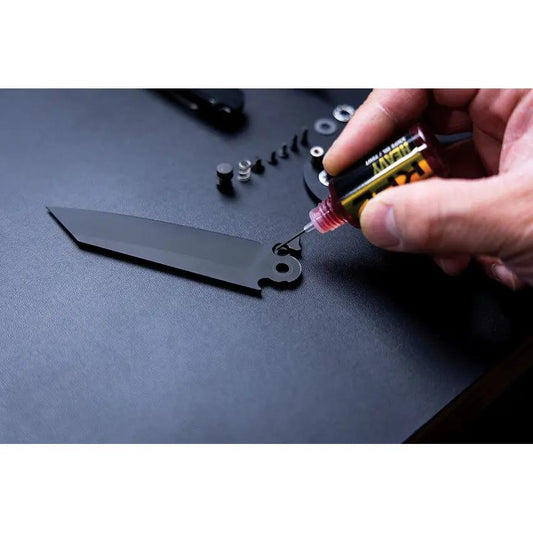 High-Performance Knife Pivot Lube Oil KPL-0002 - 75wt Full Synthetic Formula for Smooth Operation and Knife Durability in EDC Knives by Knife Pivot Lube