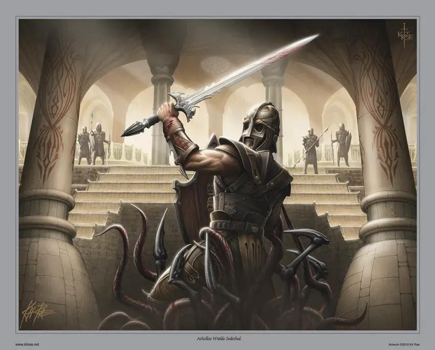 Kit Rae Sedethul Sword KR0051 by Kit Rae