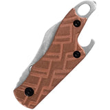 Kershaw Cinder Linerlock Copper EDC Knife With 2.63in Closed Blade Bottle Opener by Kershaw