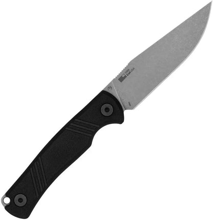 Kershaw Pack Mule Fixed Blade Knife for Outdoorsmen Rugged Bohler N690 4In Blade Full Tang G10 Handle by Kershaw