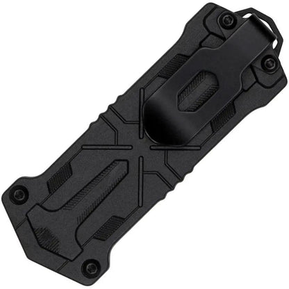 Kershaw Kapsule Sliding Button Lock EDC Knife By Jens Anso Three And A Quarter Inch Closed BlackWash 8Cr13MoV by Kershaw