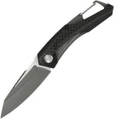 Kershaw Reverb Framelock EDC Knife For Everyday Carry Gray PVD 8Cr13MoV Blade G10 Front by Kershaw