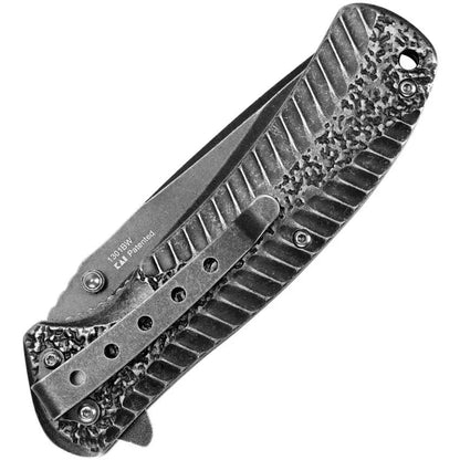 Kershaw Starter Framelock Assisted Opening Knife 1301BW BlackWash 4Cr14 Stainless For EDC Enthusiasts by Kershaw