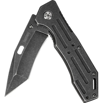 Kershaw Lifter Framelock Assisted Opening Knife 1302BW BlackWash Tanto Blade EDC Ready by Kershaw