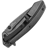 Kershaw Filter Framelock Knife Assisted Opening BlackWash 3Cr13 Steel Blade EDC For Everyday Carry Enthusiasts by Kershaw