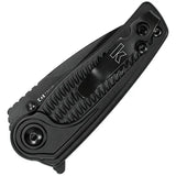 Kershaw Spoke Linerlock Assisted Opening EDC Knife With 2 Inch Blade And Black Finish by Kershaw