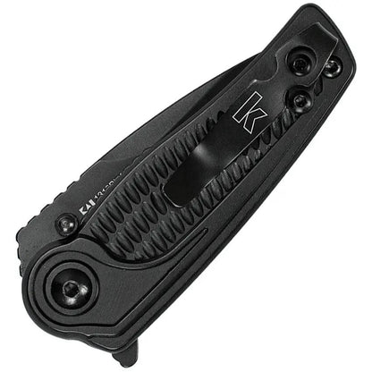 Kershaw Spoke Linerlock Assisted Opening EDC Knife With 2 Inch Blade And Black Finish by Kershaw