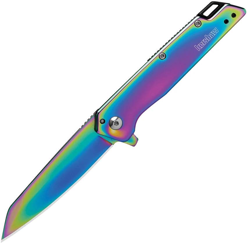 Kershaw Misdirect Framelock Rainbow 1365RBW EDC Knife For Everyday Carry Enthusiasts And Collectors by Kershaw