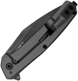 Kershaw Flyby Framelock Assisted Opening EDC Knife With D2 Blade Gray PVD Handle by Kershaw
