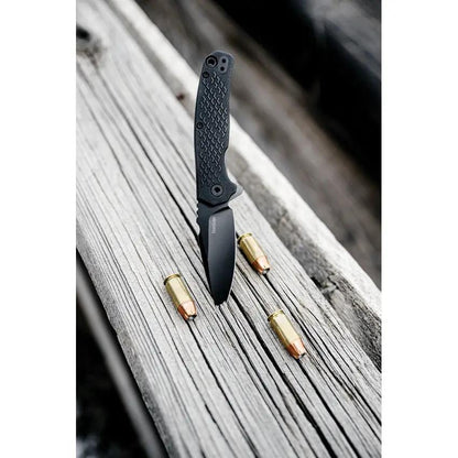 Kershaw Conduit Linerlock Assisted Opening EDC Knife 3in Black Oxide Blade 4in Closed by Kershaw
