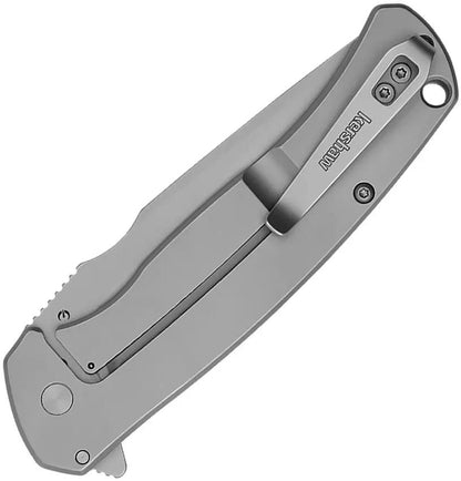 Kershaw Scour Framelock Knife Bead Blast 8Cr13MoV Blade Extended Tang EDC Ready by Kershaw