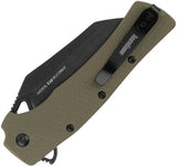 Kershaw Dawnstar Linerlock Assisted Opening Knife 8Cr13MoV Blade Olive Handle For EDC Everyday Carry by Kershaw