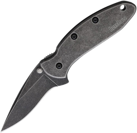Kershaw Chive Framelock A/O Blackwash 1600BLKW by Kershaw