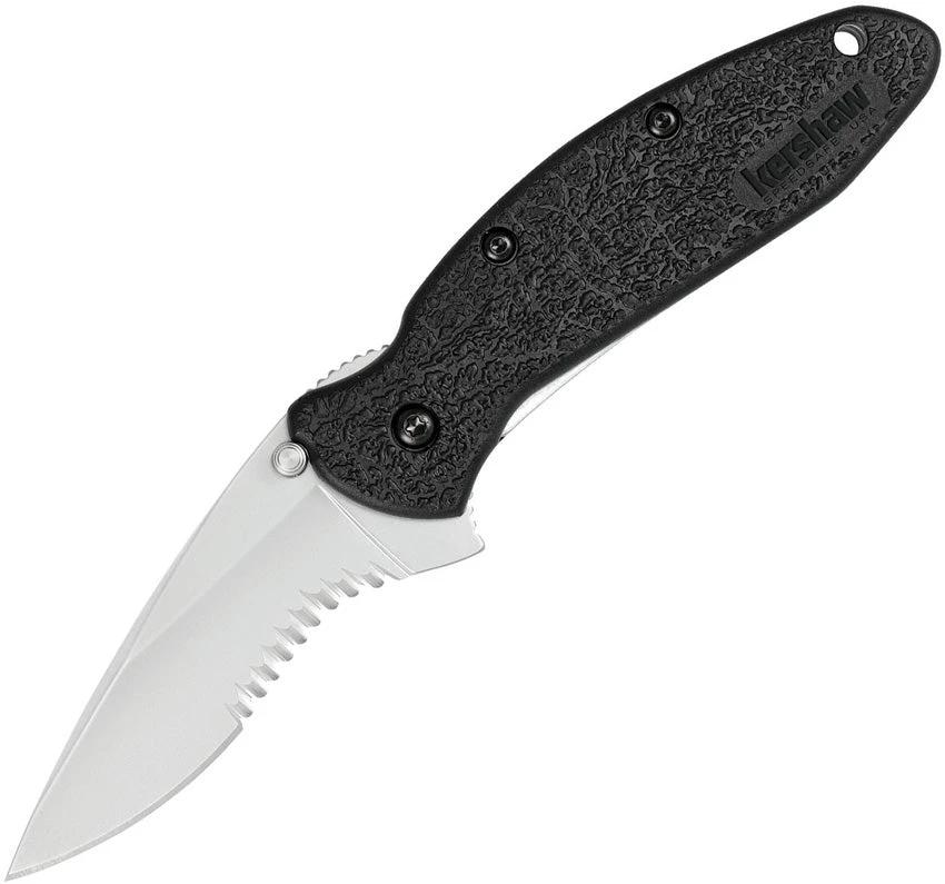 Kershaw Scallion Linerlock A/O Black 1620ST by Kershaw