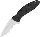 Kershaw Scallion Linerlock A/O Black 1620ST by Kershaw