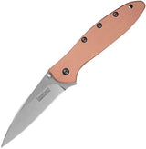 Kershaw Leek Linerlock A/O Copper 1660CU by Kershaw