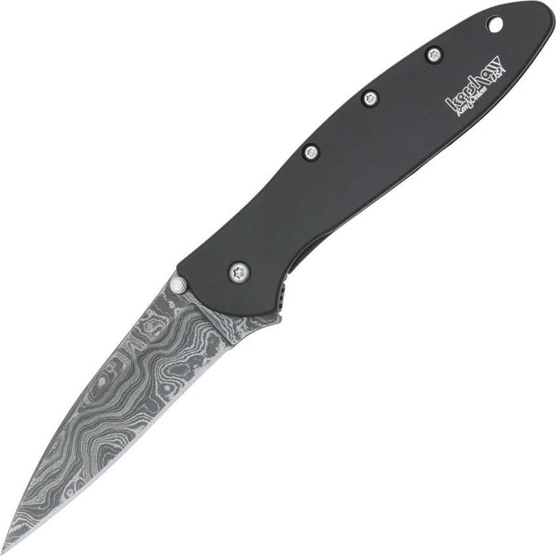 Kershaw Leek Framelock A/O Damascus 1660DAMBK by Kershaw