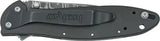 Kershaw Leek Damascus Framelock Folding Knife With Assisted Opening For Everyday Carry Enthusiasts by Kershaw