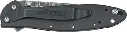 Kershaw Leek Damascus Framelock Folding Knife With Assisted Opening For Everyday Carry Enthusiasts by Kershaw