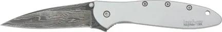 Kershaw Leek Damascus Framelock Assisted Opening EDC Knife 1660DAM For Everyday Carry Enthusiasts by Kershaw