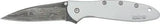Kershaw Leek Damascus Framelock Assisted Opening EDC Knife 1660DAM For Everyday Carry Enthusiasts by Kershaw