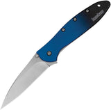 Kershaw Leek Linerlock Blue Magna Cut 1660GBLU by Kershaw