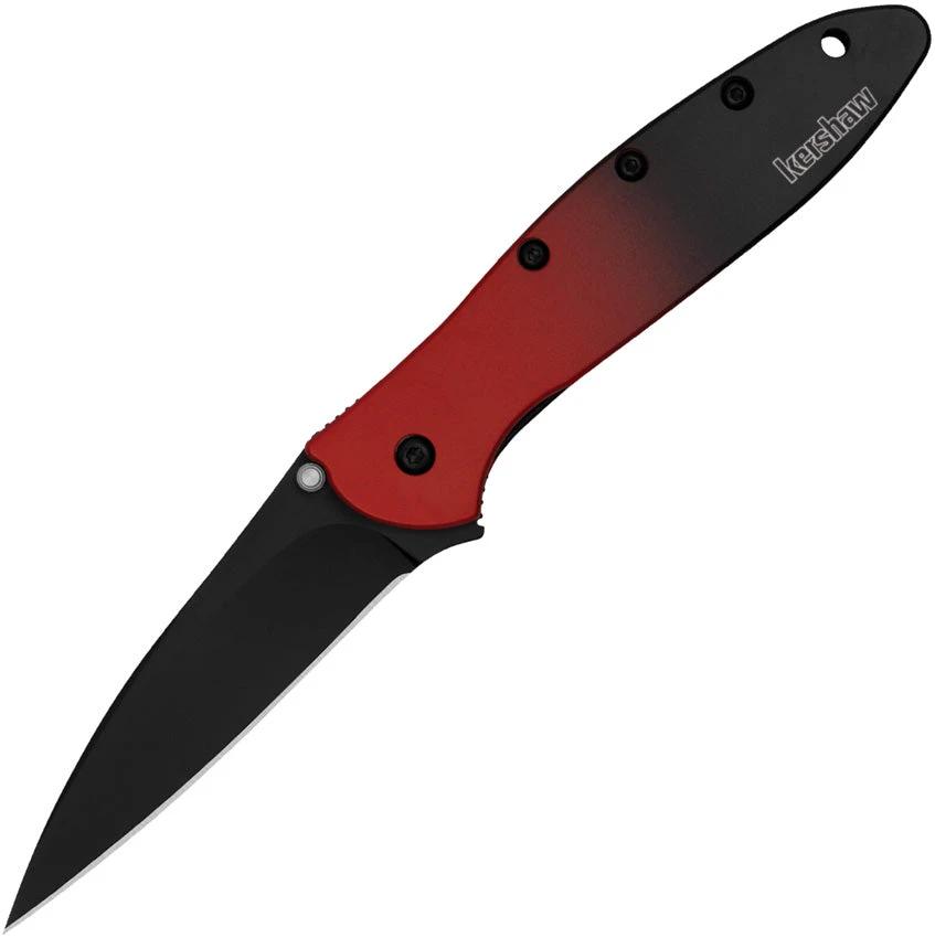 Kershaw Leek Linerlock Red Magna Cut 1660GRDBLK by Kershaw