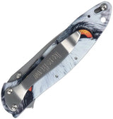 Kershaw Leek Linerlock Assisted Opening Knife Hawk 1660HAWK For EDC Enthusiasts Worldwide by Kershaw