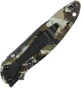 Kershaw Leek Linerlock Assisted King Camo Knife For EDC by Kershaw