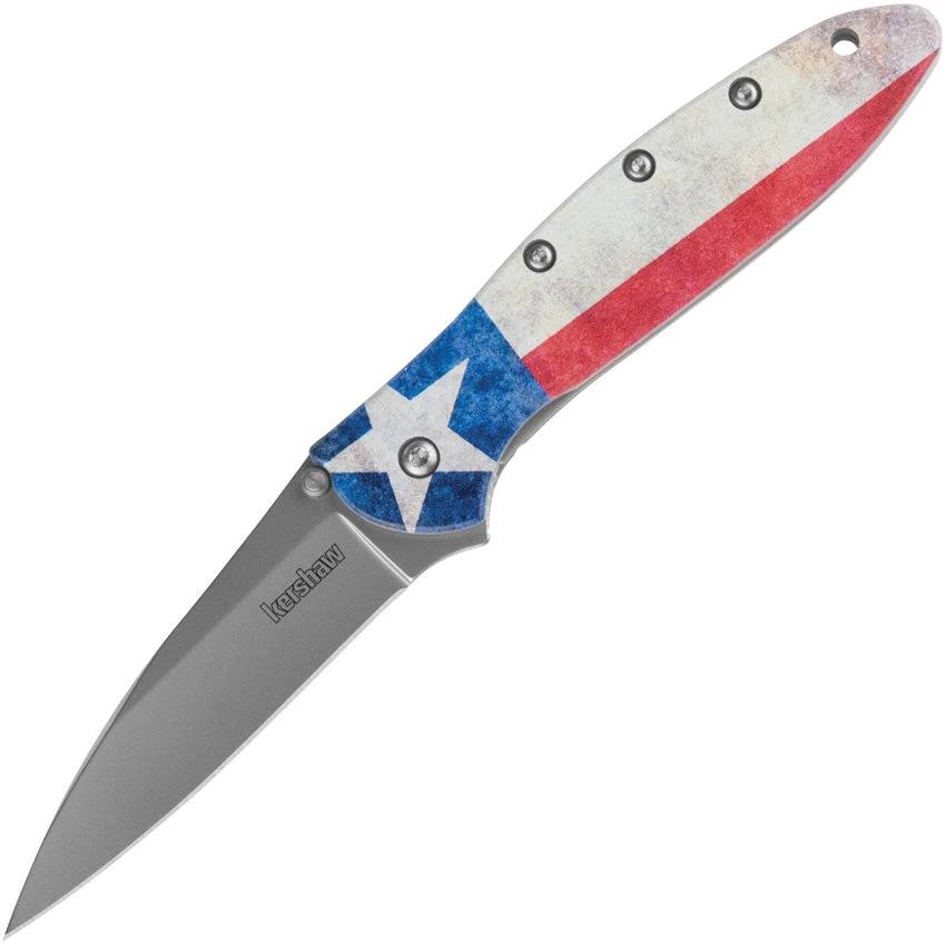 Kershaw Leek Linerlock A/O Lone Star 1660LS by Kershaw