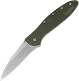 Kershaw Leek Linerlock A/O Olive 1660OL by Kershaw
