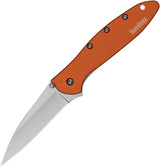 Kershaw Leek Linerlock A/O Orange 1660OR by Kershaw